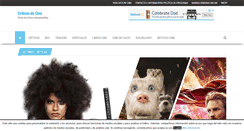 Desktop Screenshot of criticascine.com