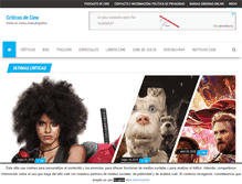 Tablet Screenshot of criticascine.com